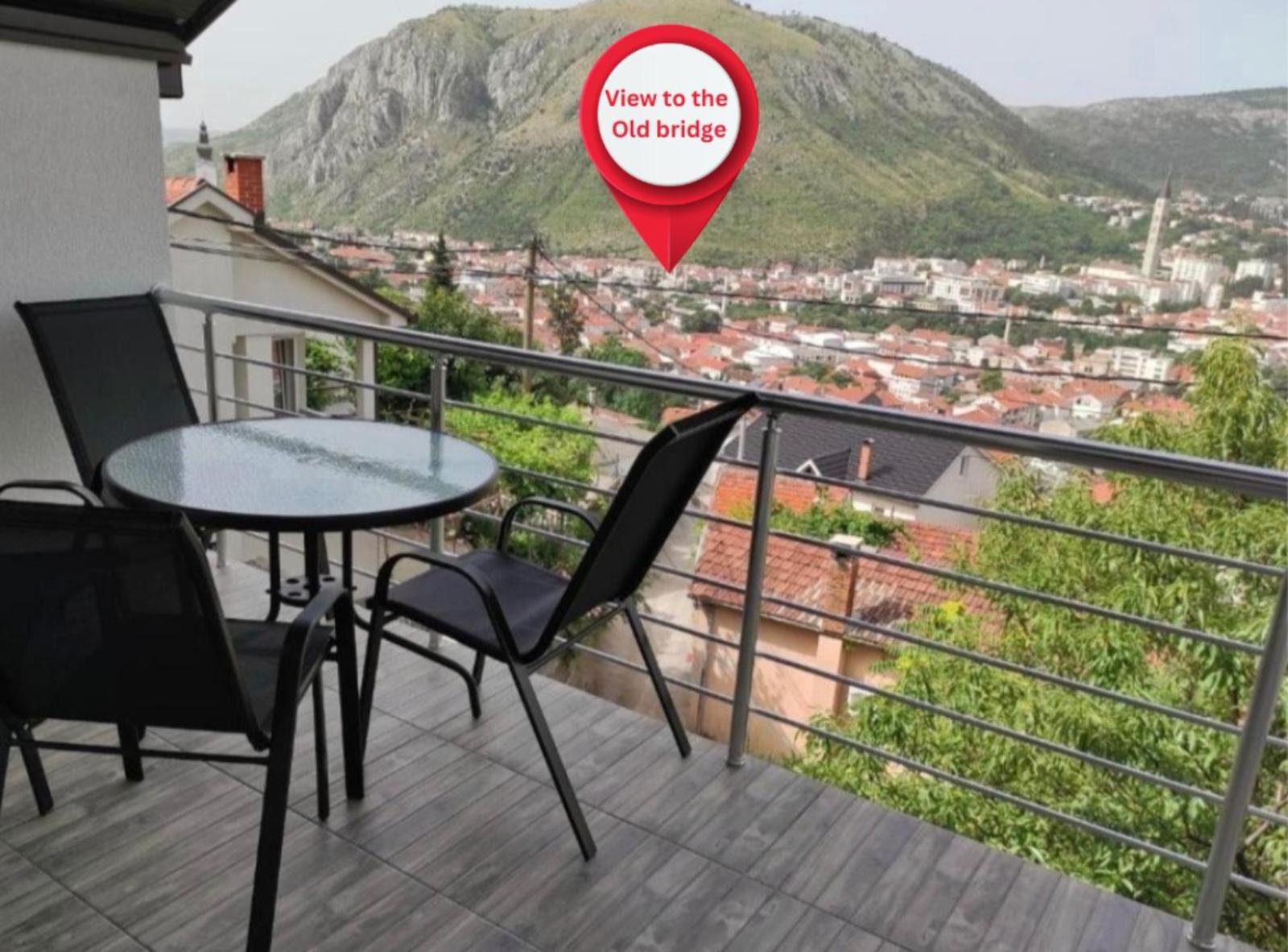View Of The City - Studio Apartment 2 Mostar Exterior photo